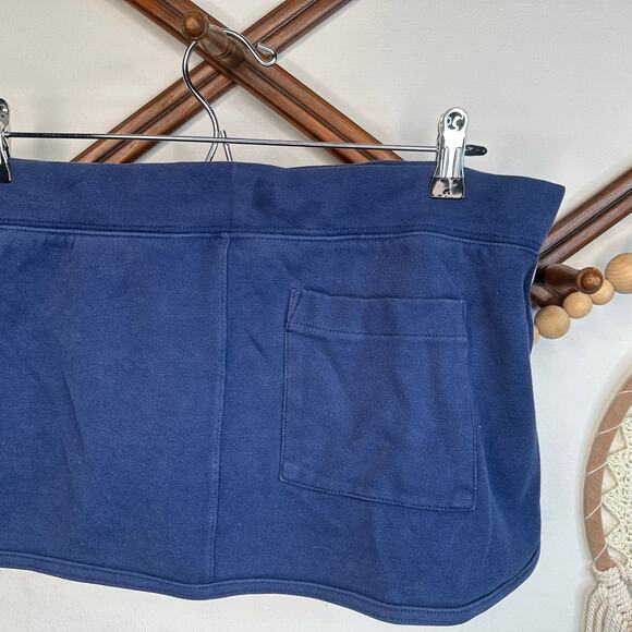 Vintage Abercrombie & Fitch AFGYM Micro Mini Navy Blue Skort - Picture 5 of 5